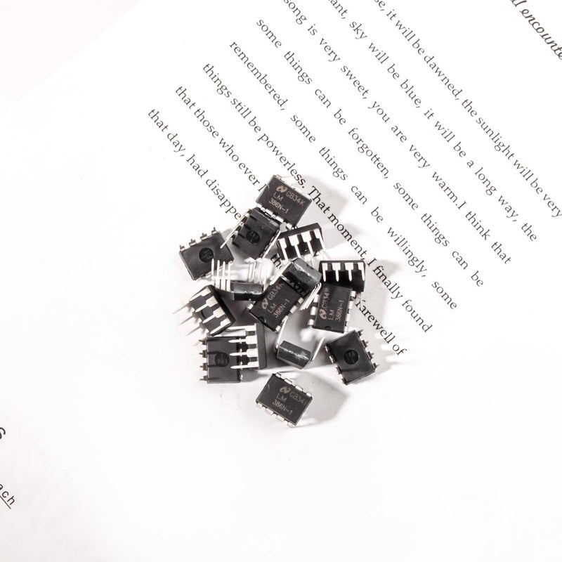 FOXTIP LM386N LM386 Low Voltage Audio Power Amplifier Semiconductor Mono DIP-8 (Pack of 12pcs) - Image 5